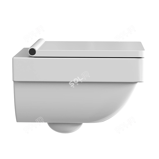 Duravit Vero Air Toilet 3D model image 2