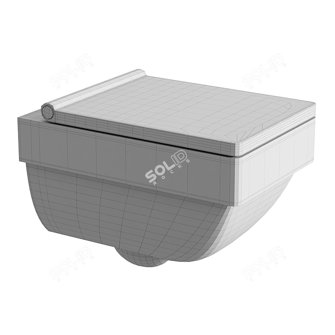  Duravit Vero Air Toilet 3D model image 4