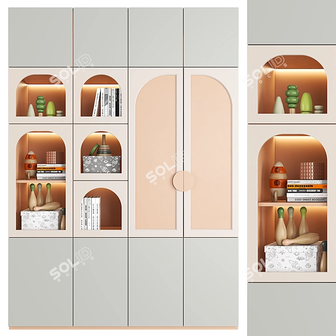  Modern Furniture Set 2013 3D model image 1