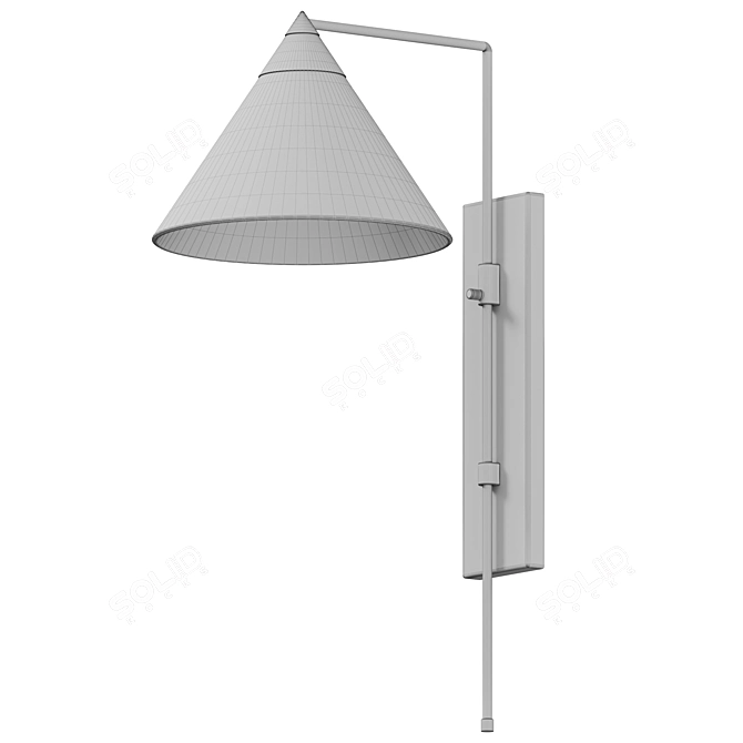 Elegant Visual Comfort Studio Sconce 3D model image 3
