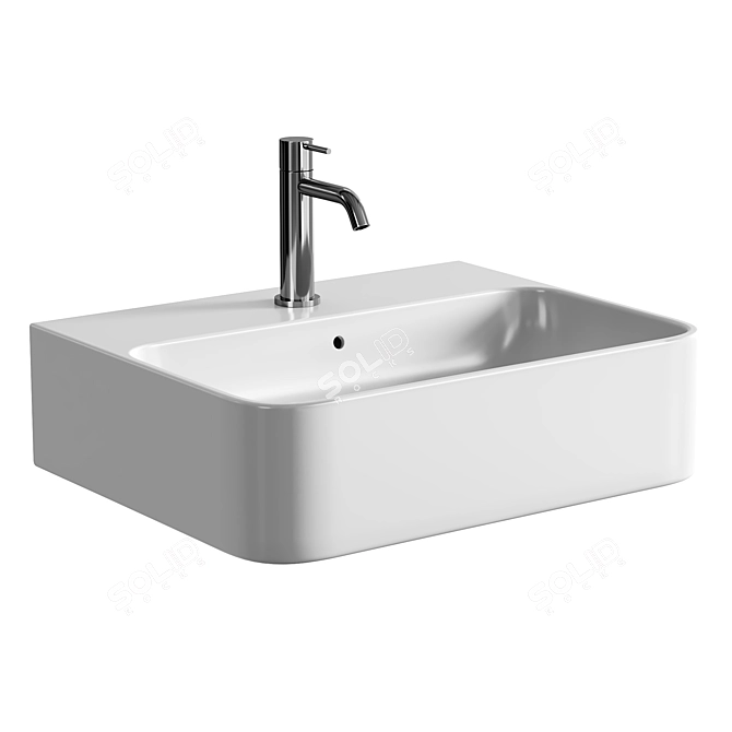 Elegant Navona Basin for You 3D model image 2