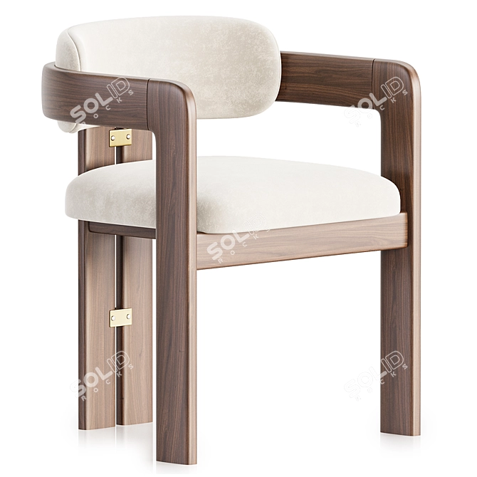 Modern KIBO Chair 2017 Model 3D model image 1