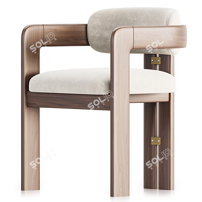 Modern KIBO Chair 2017 Model 3D model image 3