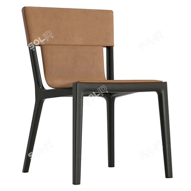 Isadora Chair: High-Quality, UV Unwrapped 3D model image 1