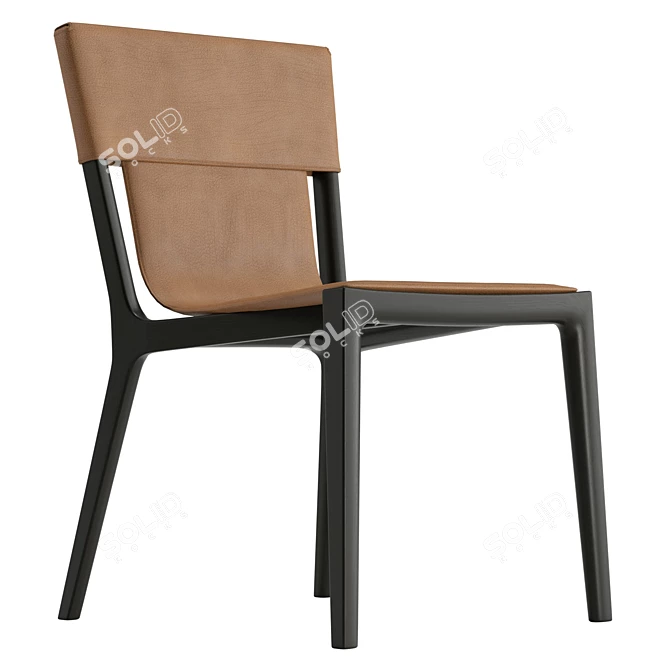 Isadora Chair: High-Quality, UV Unwrapped 3D model image 4