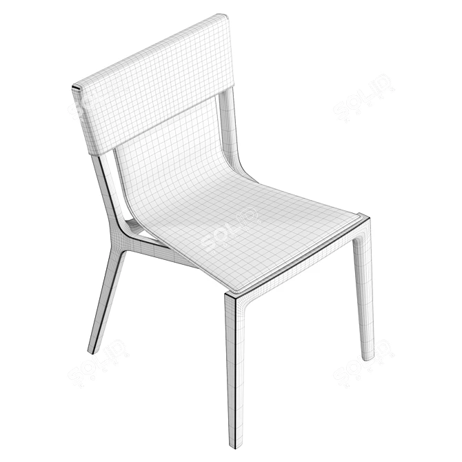 Isadora Chair: High-Quality, UV Unwrapped 3D model image 6