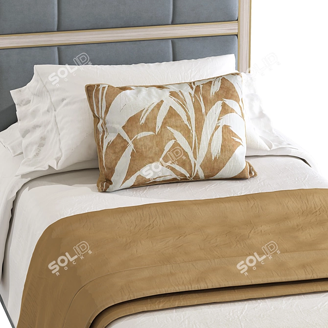 Jewel 346 Bed Collection, Versatile Options 3D model image 5