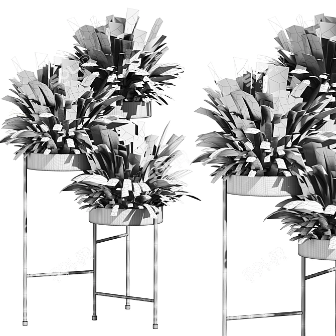 Botanical Collection 3D Models Bundle 3D model image 2