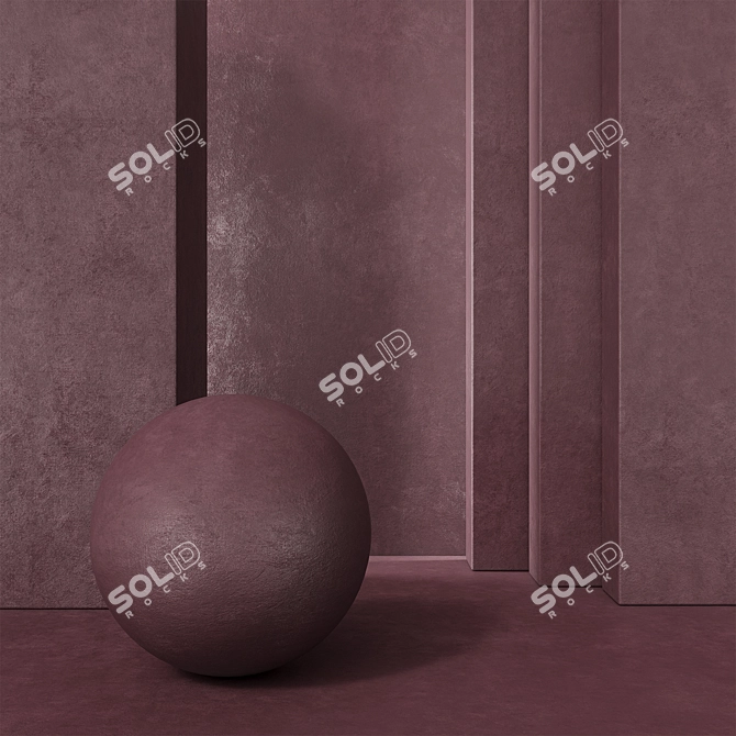 Textured Wall Paint ("Фактурная краска для стен") 3D model image 1