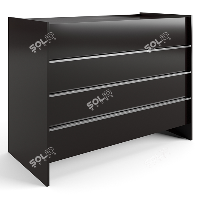 Sleek Casper Drawer Set / 3D Max / Molteni 3D model image 1