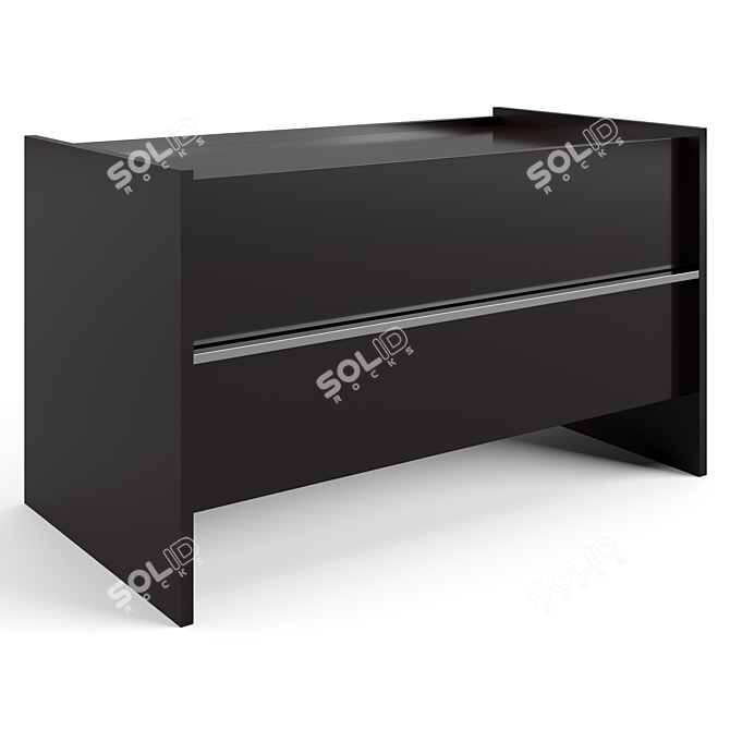 Sleek Casper Drawer Set / 3D Max / Molteni 3D model image 4