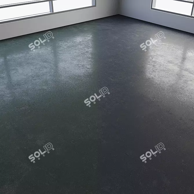 Polished Concrete Flooring in Various Colors 3D model image 6