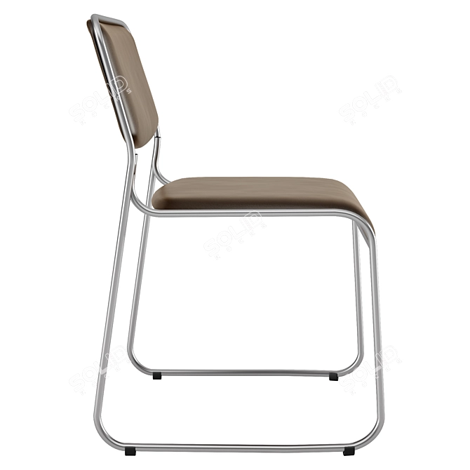 Elegant Everprof Fix Office Chair 3D model image 2