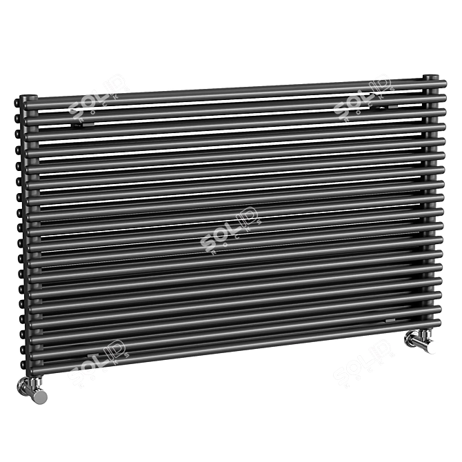 Zehnder Kleo Tube Radiator Collection 3D model image 2
