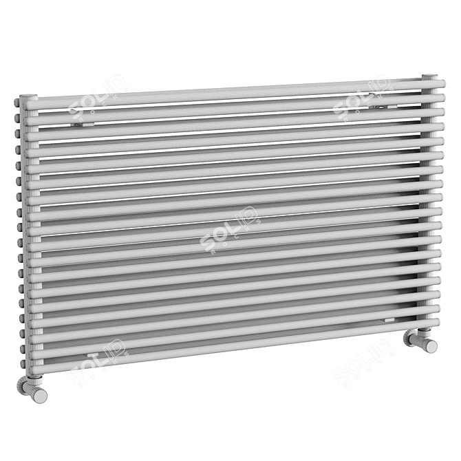Zehnder Kleo Tube Radiator Collection 3D model image 4