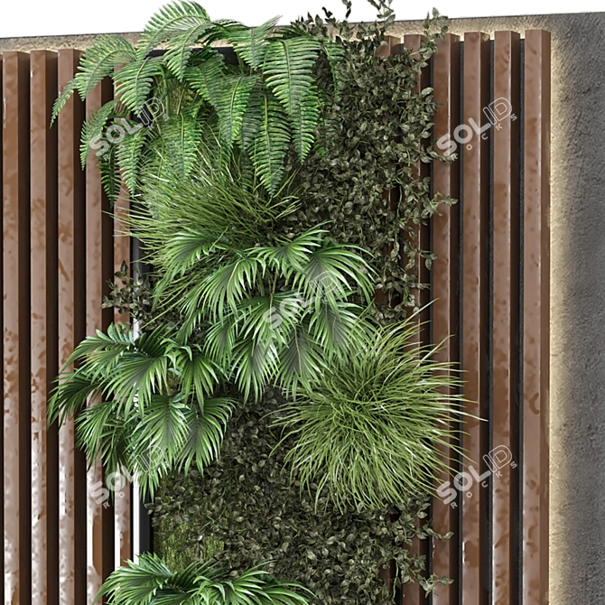 Wall Garden Set 883 2015 3D model image 2