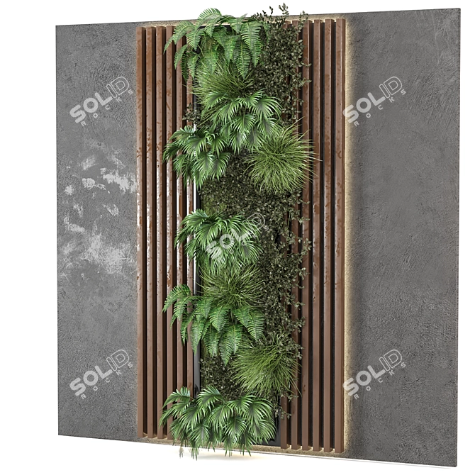 Wall Garden Set 883 2015 3D model image 4