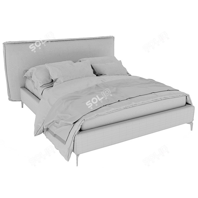 Title: Dream Sophie Bedframe 3D model image 3