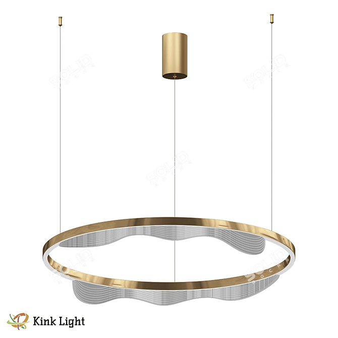 Castela 08263-80,36 OM Pendant Light 3D model image 2