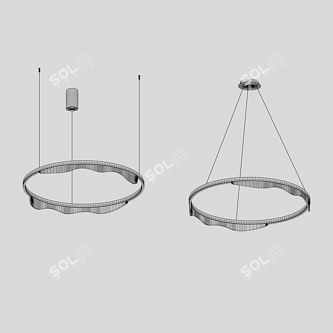 Castela 08263-80,36 OM Pendant Light 3D model image 3