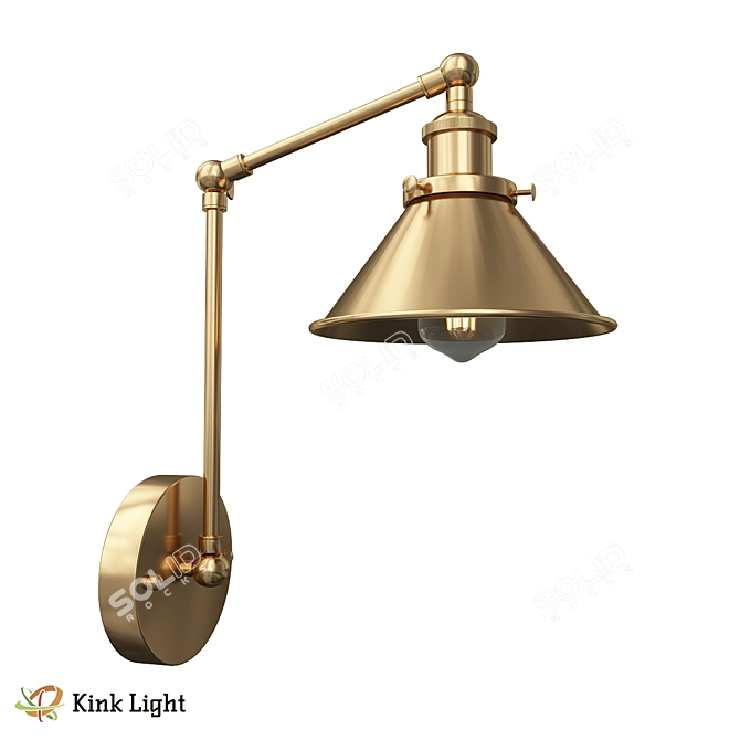 Art 08420,20 OM Loft Sconce 3D model image 1