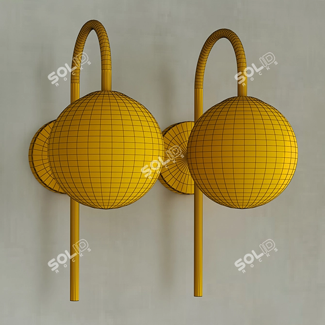 Elate 2013 Table Lamp Black 3D model image 3