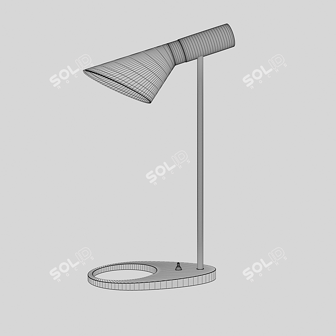 Seoul Office Table Lamp 3D model image 2