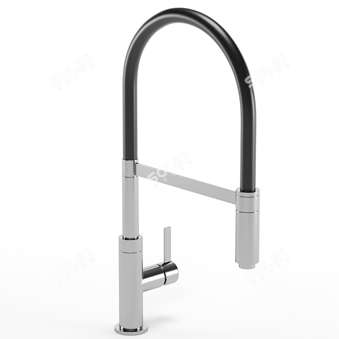 Modern Kitchen Faucet - Model Kit 3D model image 6