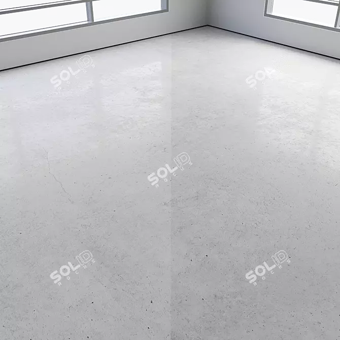 Colorful Seamless Polished Concrete Floor 3D model image 3