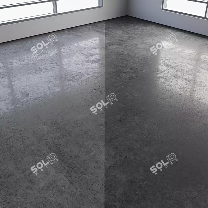 Colorful Seamless Polished Concrete Floor 3D model image 6