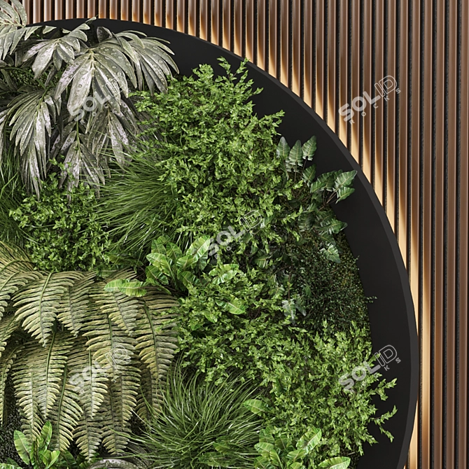 Corona Indoor Vertical Garden Set 3D model image 2