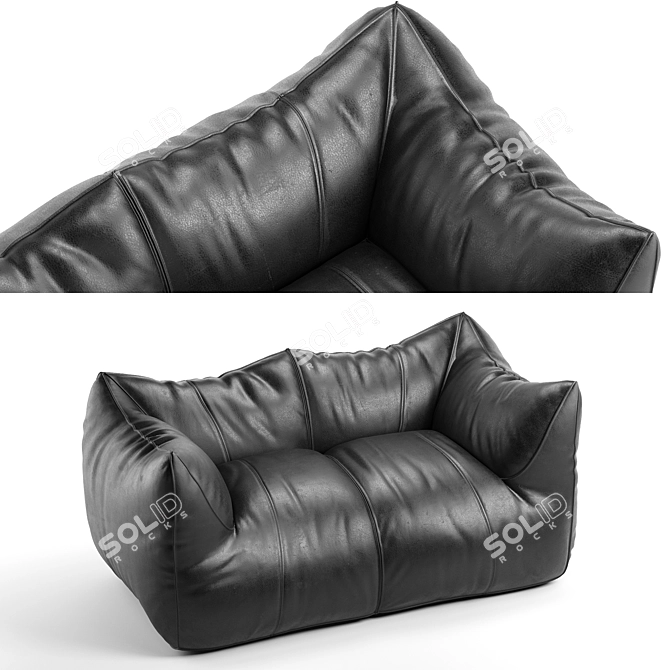 Modern Italian LE BAMBOLE Sofa 3D model image 4