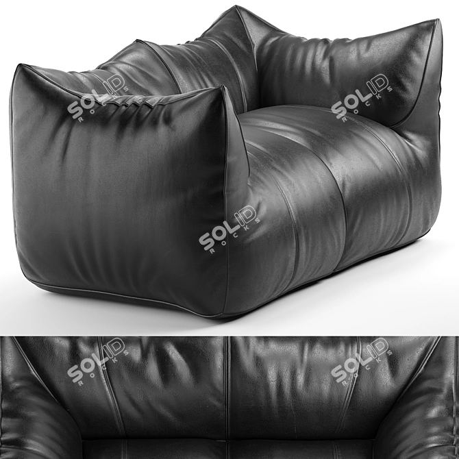 Modern Italian LE BAMBOLE Sofa 3D model image 5