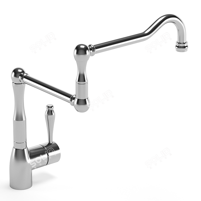 Luxury Kitchen Faucet Collection-3D Models 3D model image 6