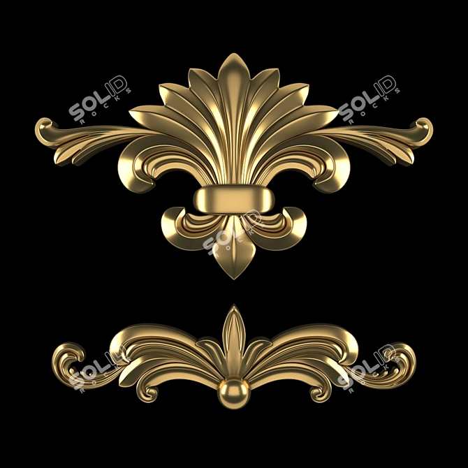 3D Max Ornament 76 Decoration 3D model image 1