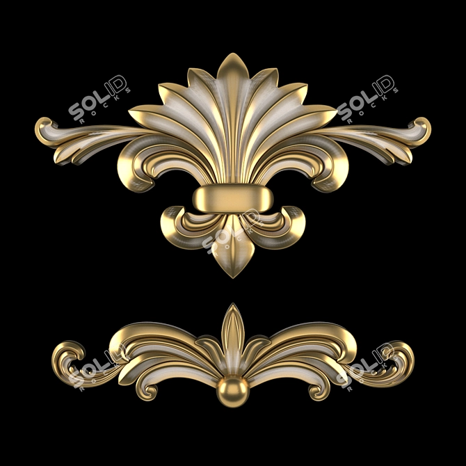 3D Max Ornament 76 Decoration 3D model image 3