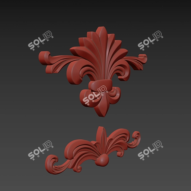 3D Max Ornament 76 Decoration 3D model image 6