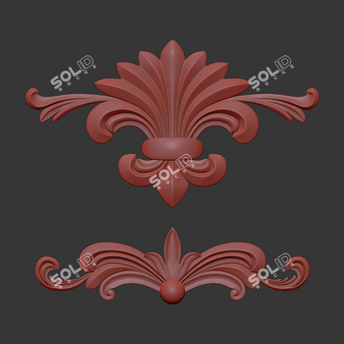 3D Max Ornament 76 Decoration 3D model image 7