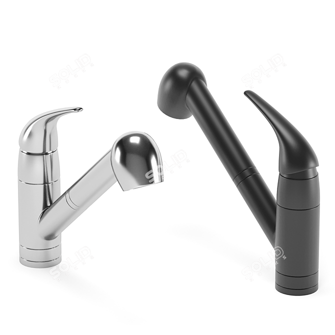 Premium 3D Faucet Model Files 3D model image 4