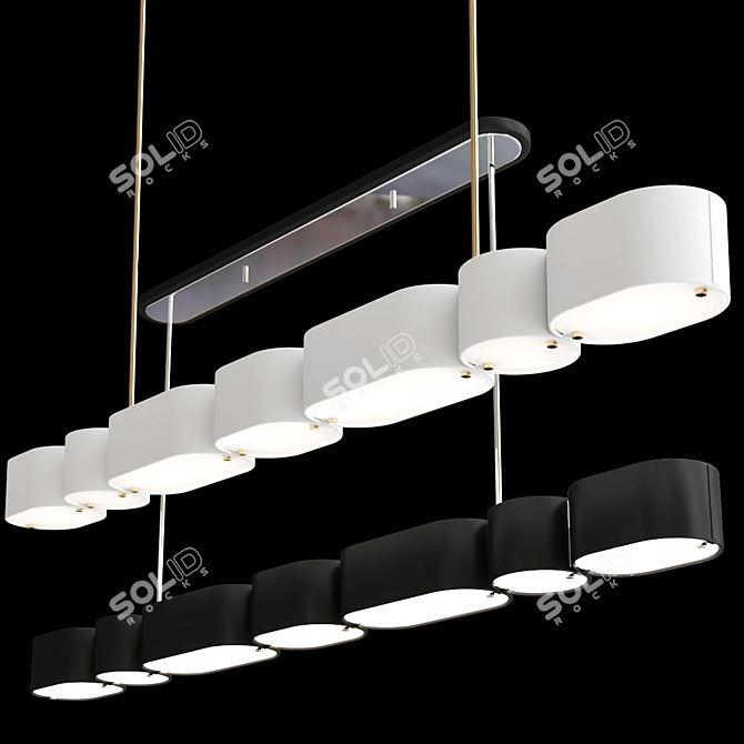 Radiant Opal Lighting Collection 3D model image 2