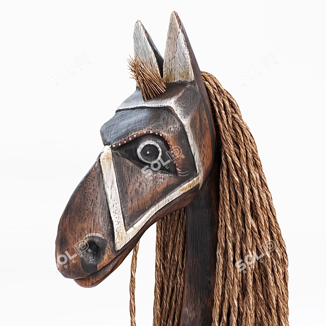 Horse Statue Photogrammetry 4096 Texture 3D model image 2