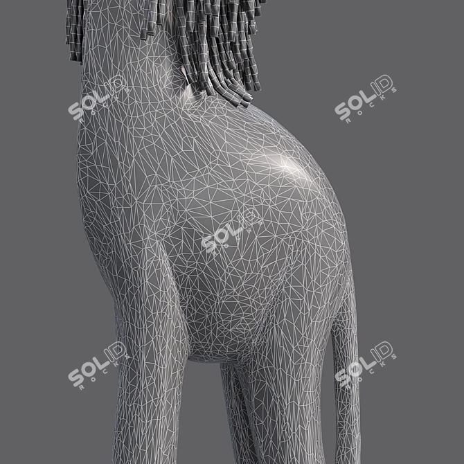 Horse Statue Photogrammetry 4096 Texture 3D model image 6