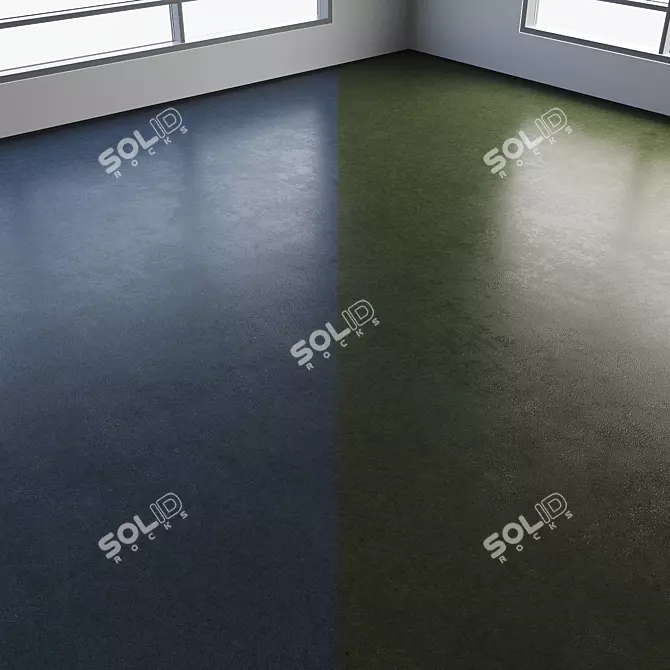 Colorful Seamless Epoxy Flooring 3D model image 6