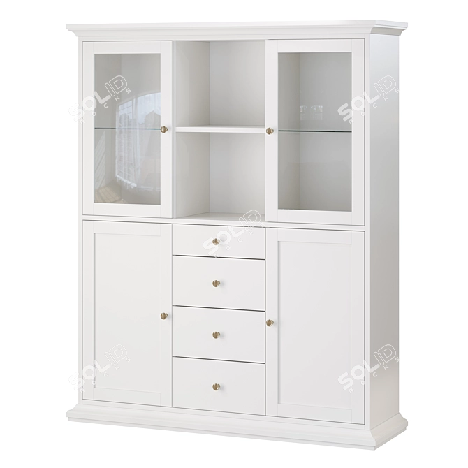 Charli Buffets Set by Lazurit 3D model image 2