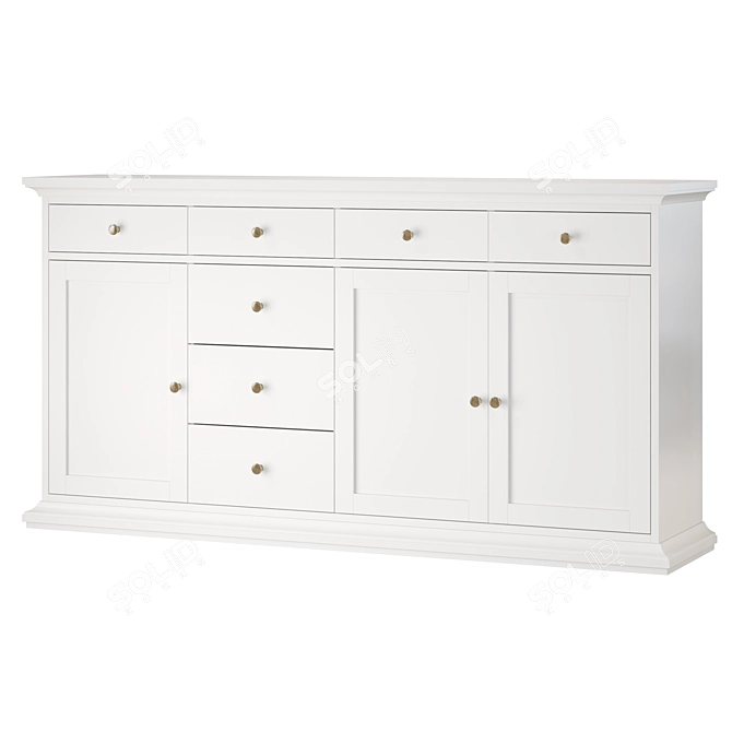 Charli Buffets Set by Lazurit 3D model image 3