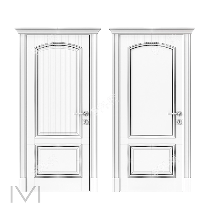 VIVOMOBILI Petersburg Series Doors 3D model image 4