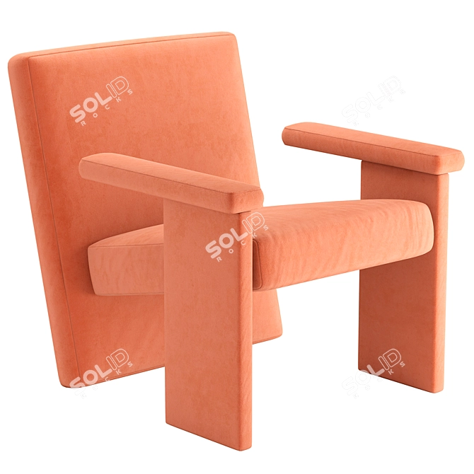  La Cividina Ageti Armchair 3D model image 3