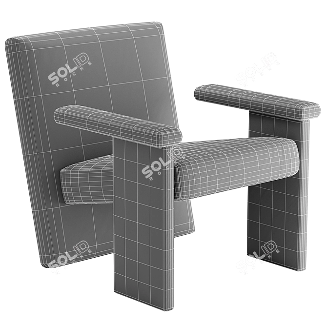  La Cividina Ageti Armchair 3D model image 5