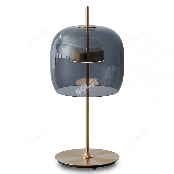 Modern Desk Lamp: Dantone Shade 3D model image 2