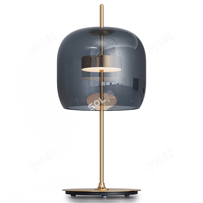 Modern Desk Lamp: Dantone Shade 3D model image 3